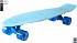 Скейтборд виниловый Y-Scoo Big Fishskateboard Glow 27" 402E-B с сумкой, голубой  - миниатюра №3